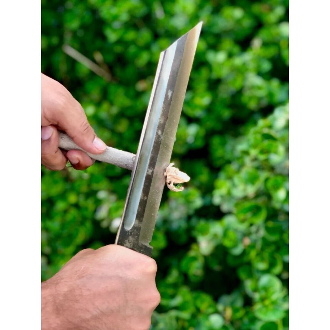 Carbon Steel Full Tang Bowie Knife Hunting Fixed Blade Knife Survival Outdoor (3).jpg