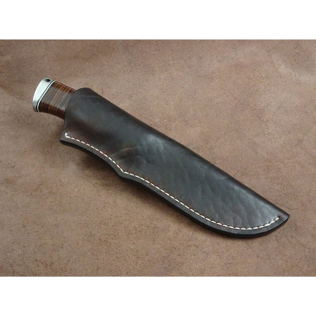 Hunting Knife With free Engraving Custom Handmade Knife Leather Handle Survival (3).jpg