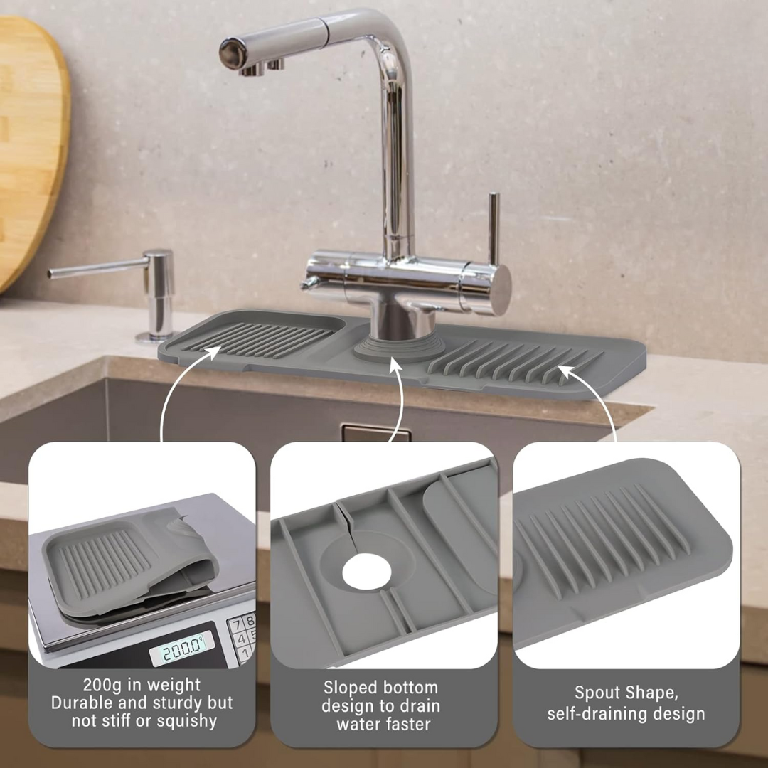 Kitchen Sink Silicone Splash Guard 1