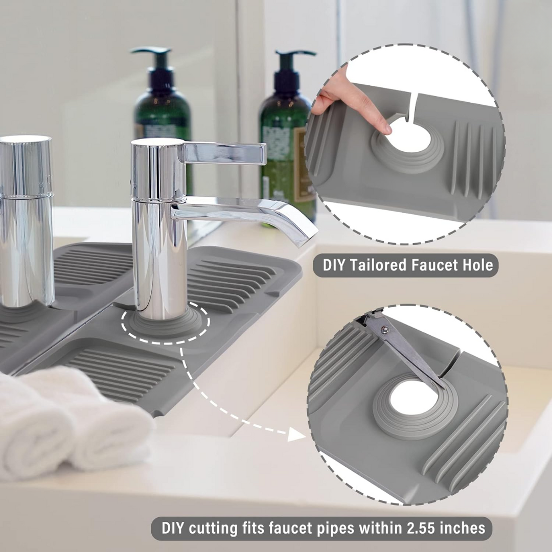 Kitchen Sink Silicone Splash Guard2