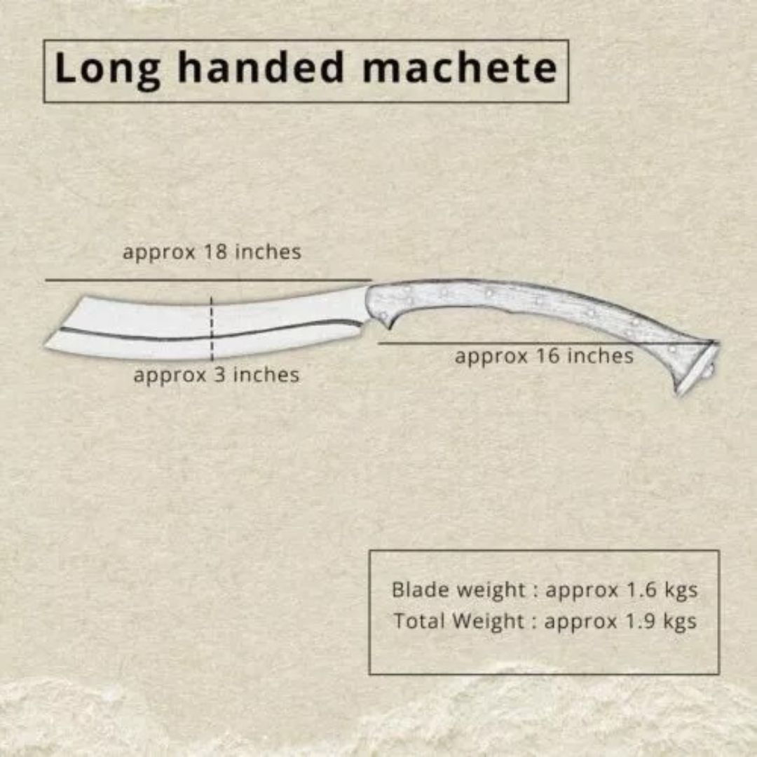 Handmade Carbon Steel Sword Hunting Survival Sword Full Tang Camping Machete Too (2).jpg