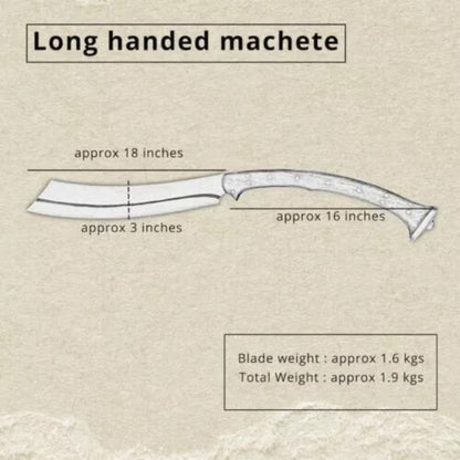 Handmade Carbon Steel Sword Hunting Survival Sword Full Tang Camping Machete Too (2).jpg
