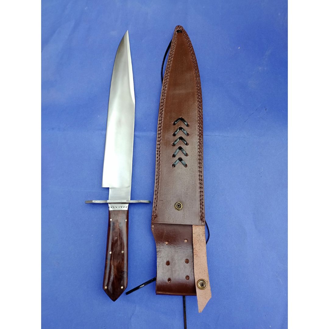 Alamo Musso Knife Full Tang Bowie Knife Hunting Knife Tool Steel Survival Knife