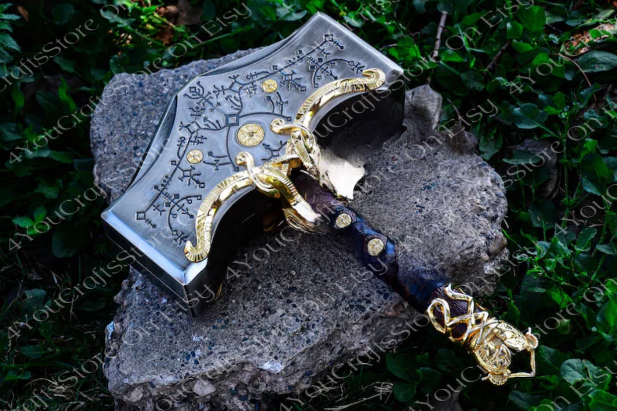 Vikings Hammer, God of War Thor Hammer, God of War Ragnarok, God of War Hammer