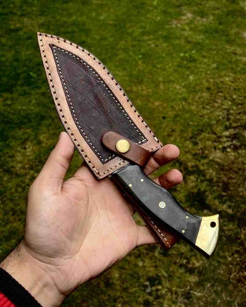 Handmade Hunting Knife  Mini Kukri Knife  Forged Outdoors Knife  Camping Knife  Best Christmas Gift For Boyfriend 1