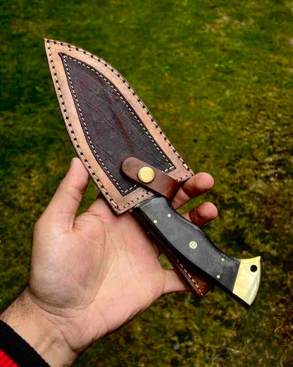 Handmade Hunting Knife  Mini Kukri Knife  Forged Outdoors Knife  Camping Knife  Best Christmas Gift For Boyfriend 1