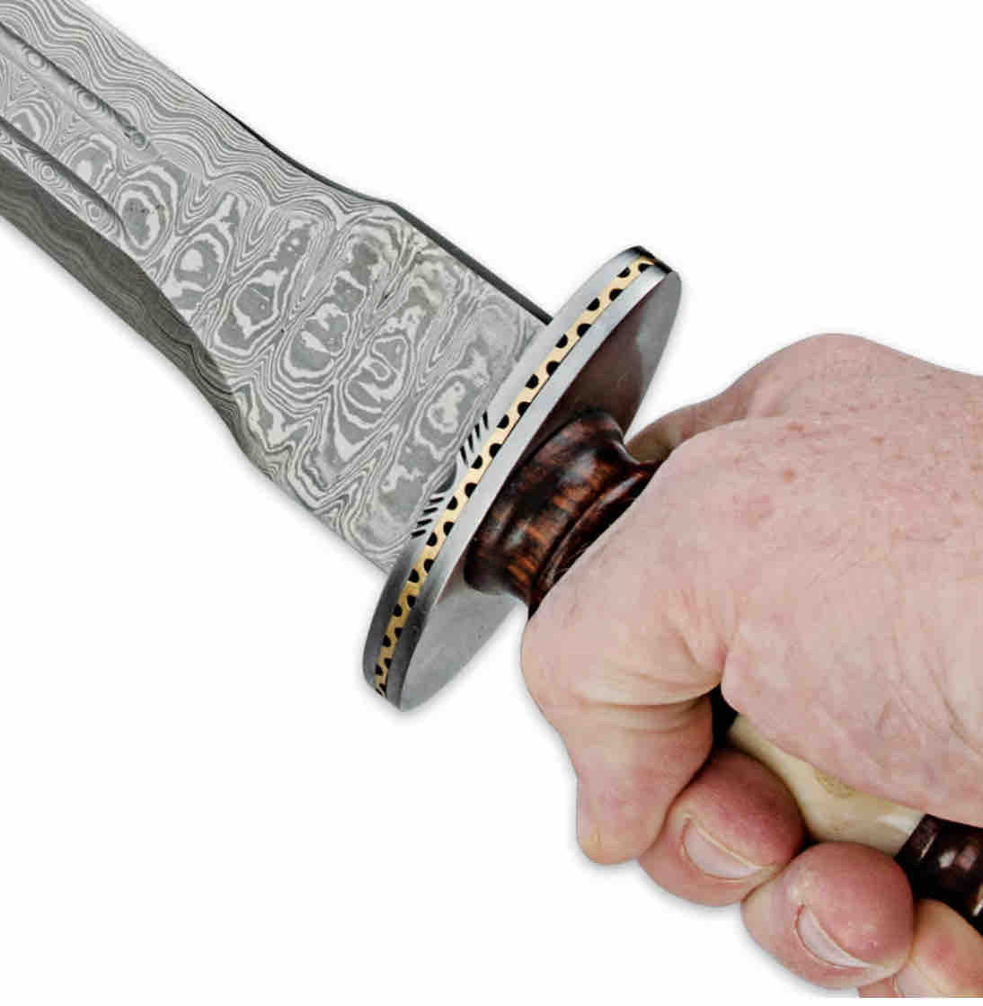 Replica Legends In Steel Renaissance Sword  Groomsmen Gift  Damascus Steel Sword With Leath Sheath  Medieval Sword 1