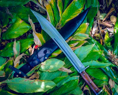 Hunting Knife , Forged Hunting Bowie knife , Bushcraft Knife , Full Tang Knife, Christmas Gift , Best for Groomsmen Gift