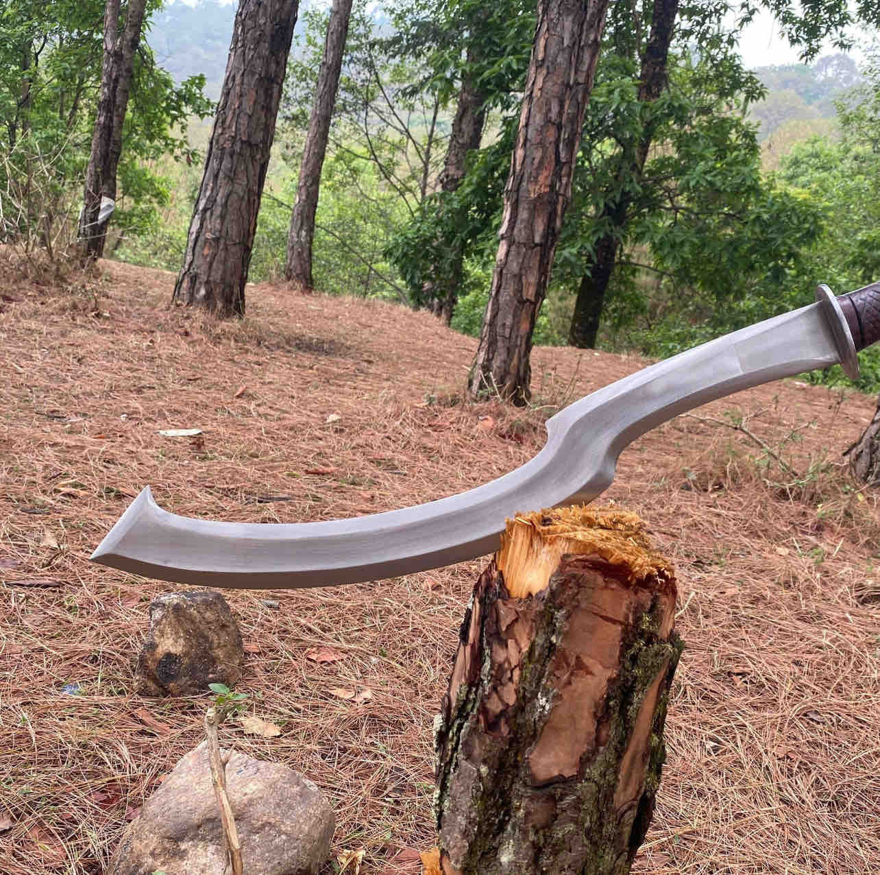 Ancient Egyptian Khopesh Sword Pharaoh Sword For Military Use 20 Handmade Knife From Carbon Steel Blade Egyptian Cos 2