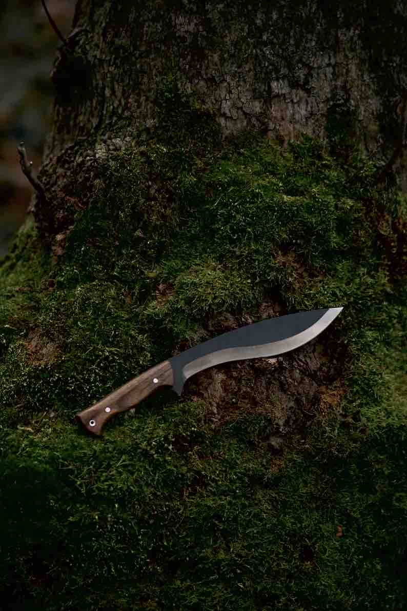 Handmade Kukri Knfe  Carbon Steel Hunting Kukri Knife  Outdoors Knife  Hunting Knife For Camping  Gi