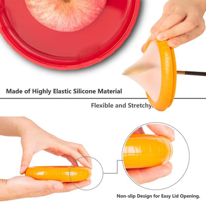 Fruit And Vegetable Anti-Oxidation Storage Box, Food-Grade Silicone, Easy to Clean and Store 7