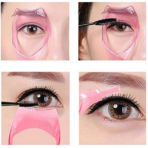 3 In 1 Eyelashes Tools Mascara Shield Applicator Guard NoMess Eye Makeup Easy To Use And Carry 1