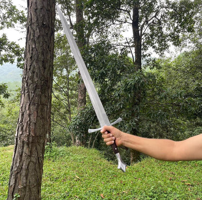 Great Viking Sword 29" Straight Long Sword, 5160 Carbon Steel Sword Gifts For Him