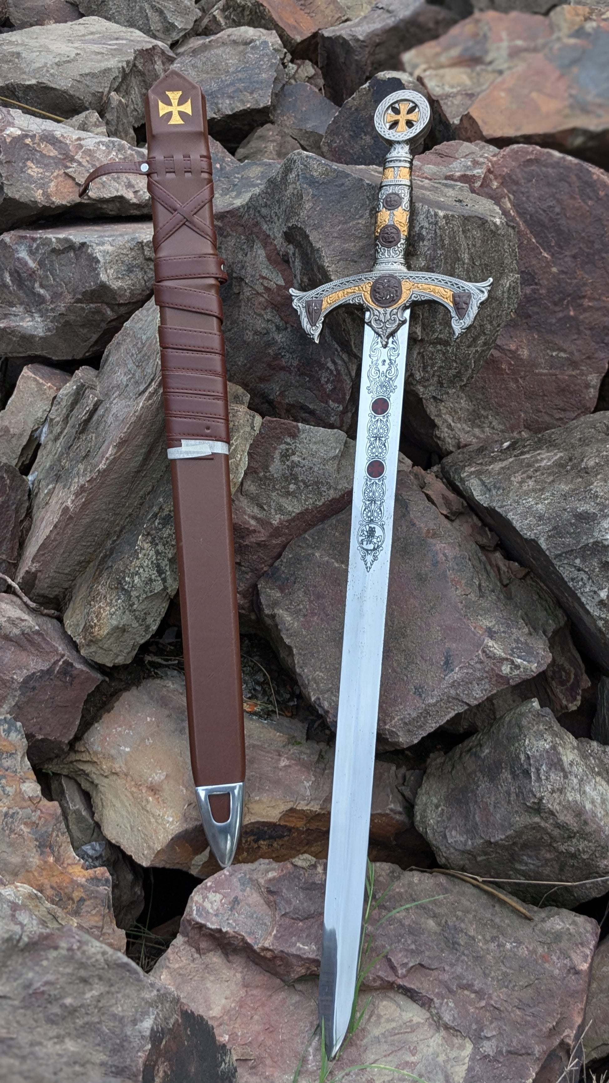 Templar Knights Sacred Holy Longsword Version II 1