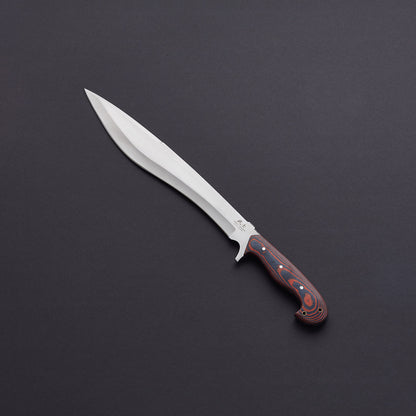 Custom Handmade Hunting Sword  Leather Sheath 1