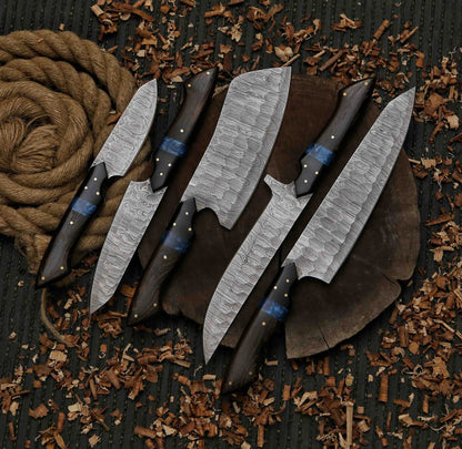 Etched J2 Steel Chef Knife