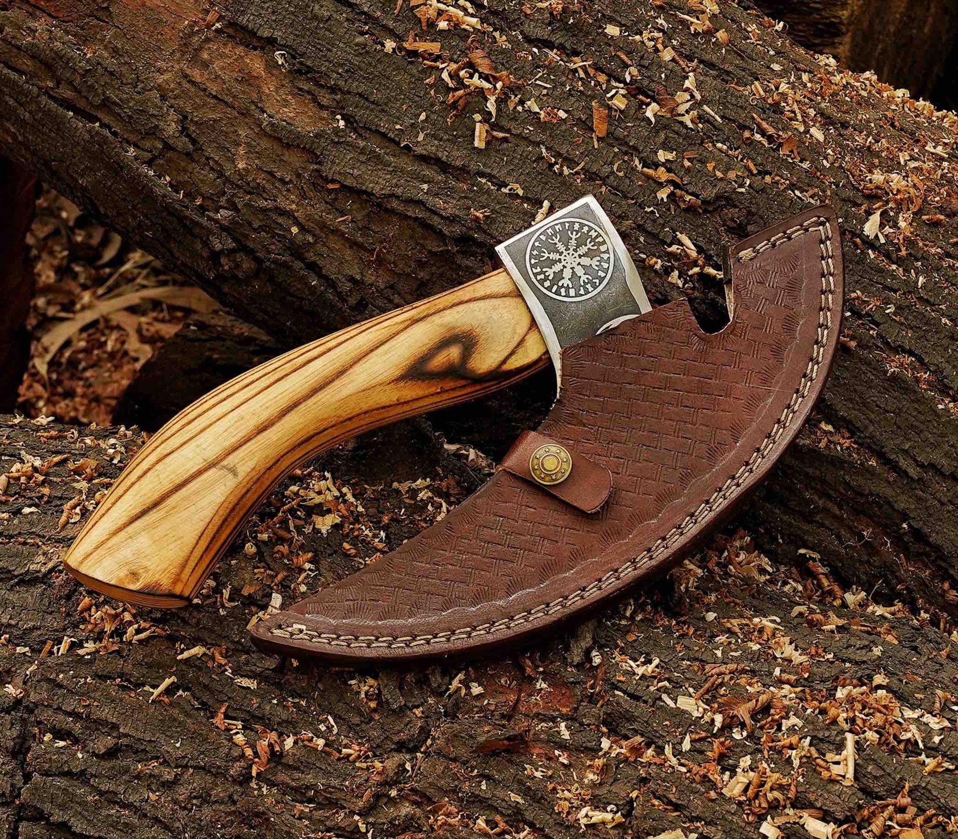 Crazy Viking Pizza Cutter Axe Original Custom Hand Forged Pizza Axe Handmade Gift For Best Man Best Birthday 2
