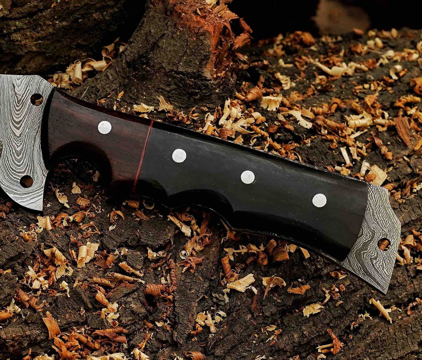 Damascus Tracker Knife Premium near me