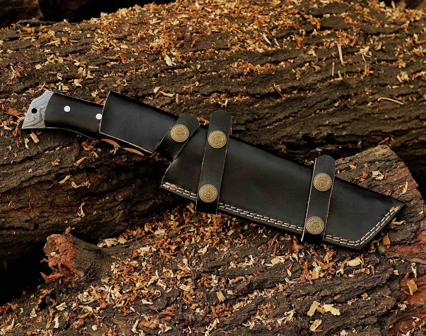 Damascus Tracker Knife Premium near me