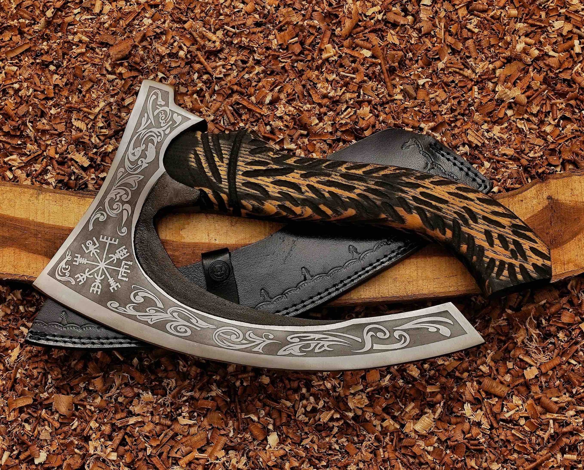 Viking Pizza Cutter Axe The Original Custom Hand Forged Pizza Axe Handmade Gift For Bestman 4