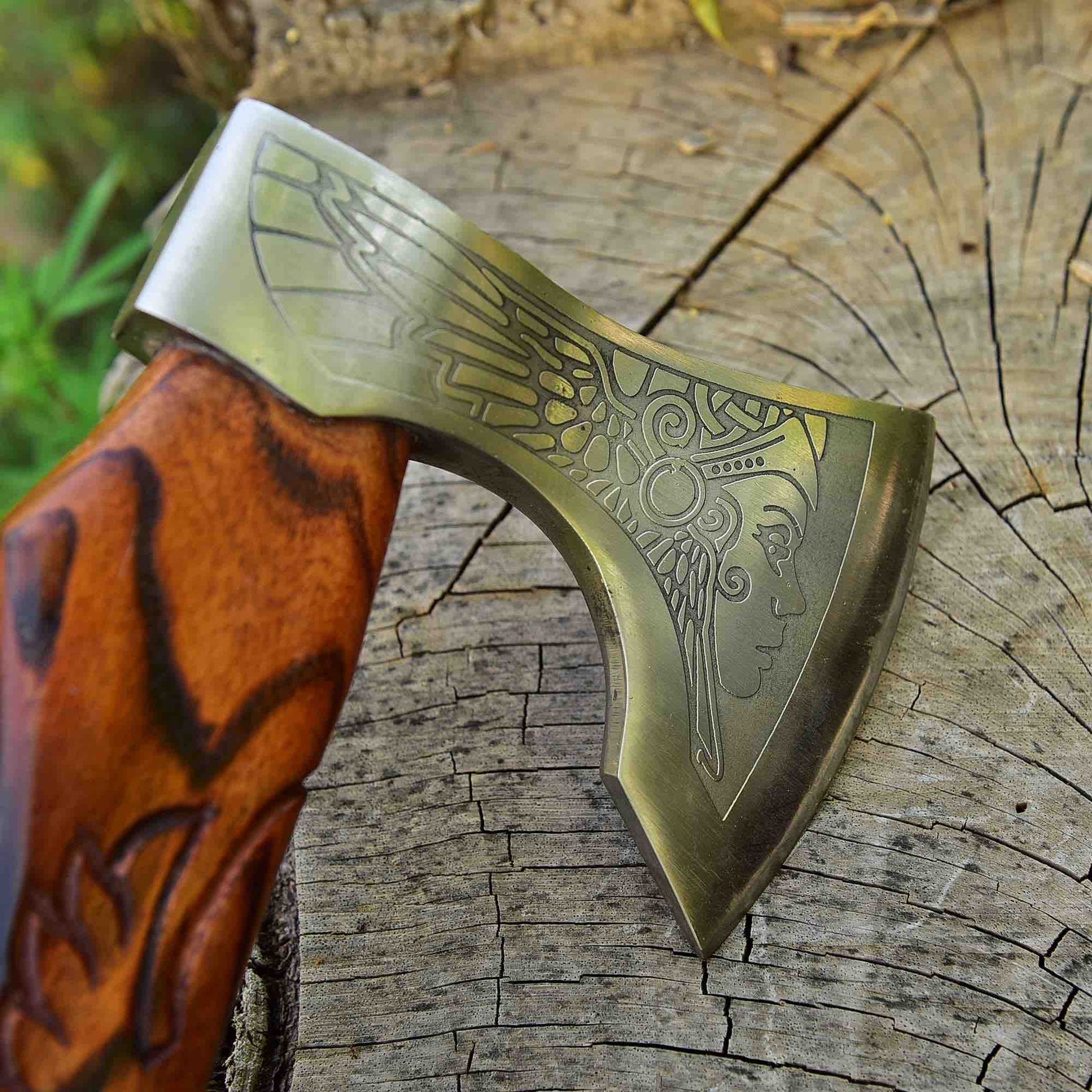 RAGNAR VIKING AXE Forged Camping Axe