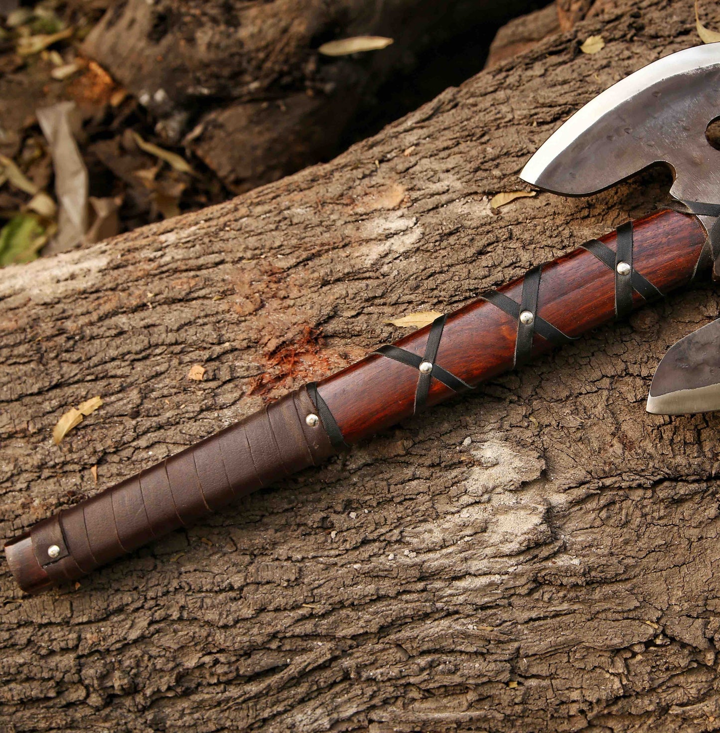 RAGNAR VIKING AXE Larp Forged Halloween Gift near me