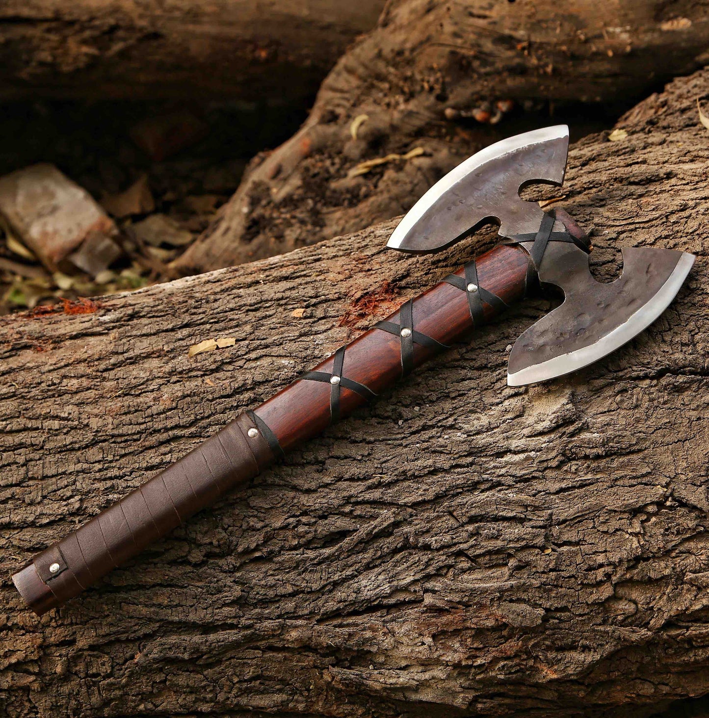RAGNAR VIKING AXE Larp Forged Halloween Gift near me