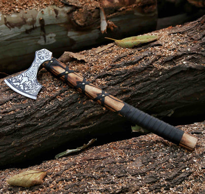 Genuine Viking Bearded Axeetched Axe near me