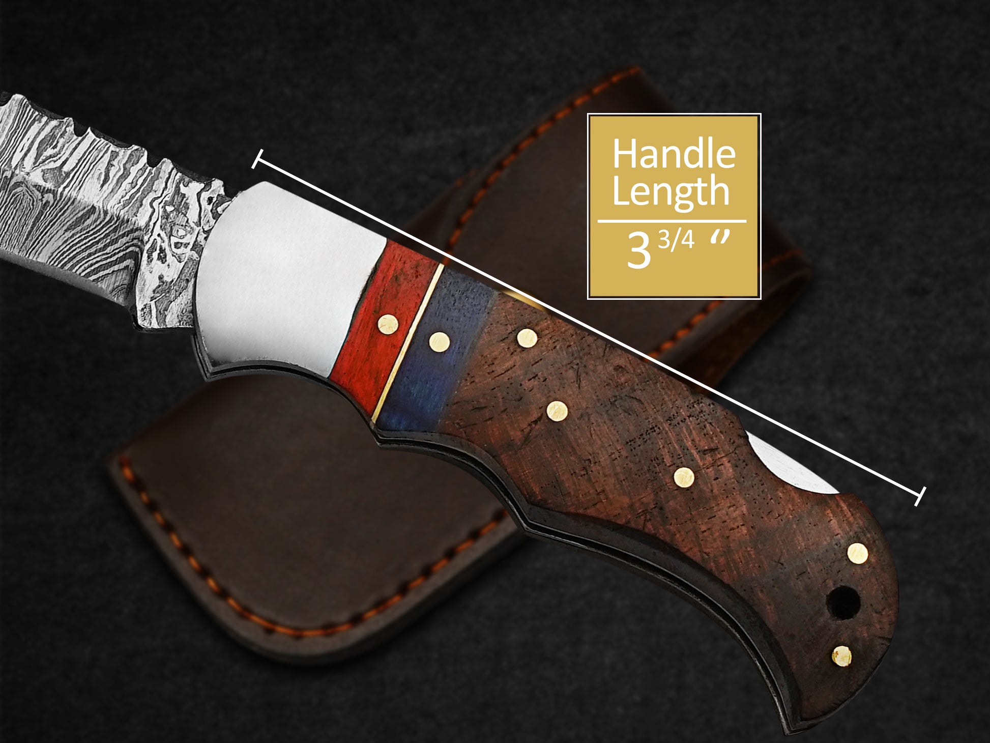 Custom Handmade Pocket Knife Gift For Him Folding Knife Back Lock Knife Gift For Her EDC Knife Gift
