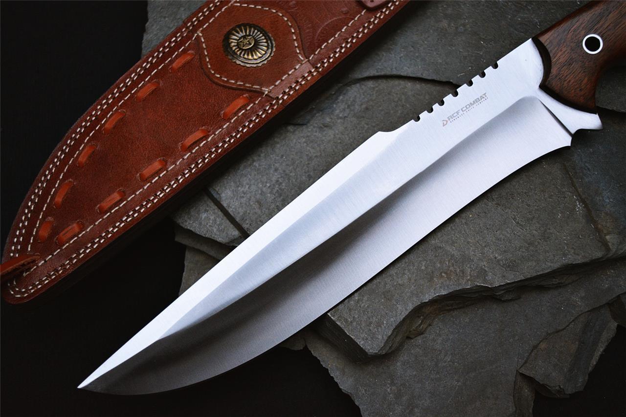 Custom Handmade Premium D2 Tool Steel Hunting Knife With Walnut Wood HandleGIFT FOR HIM 1