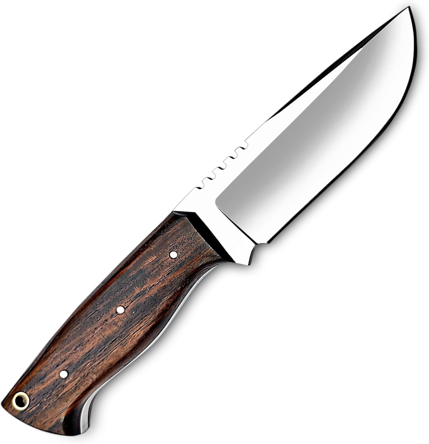 D2 Hunting Knife  10 Inches Handmade Fixed Blade Knife With Leather Sheath  Perfect For Bushcraft C 2