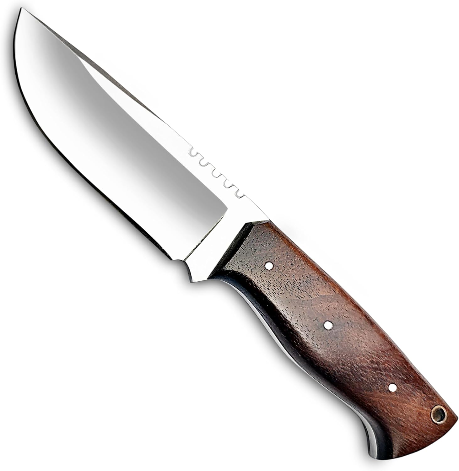 D2 Hunting Knife  10 Inches Handmade Fixed Blade Knife With Leather Sheath  Perfect For Bushcraft C 3