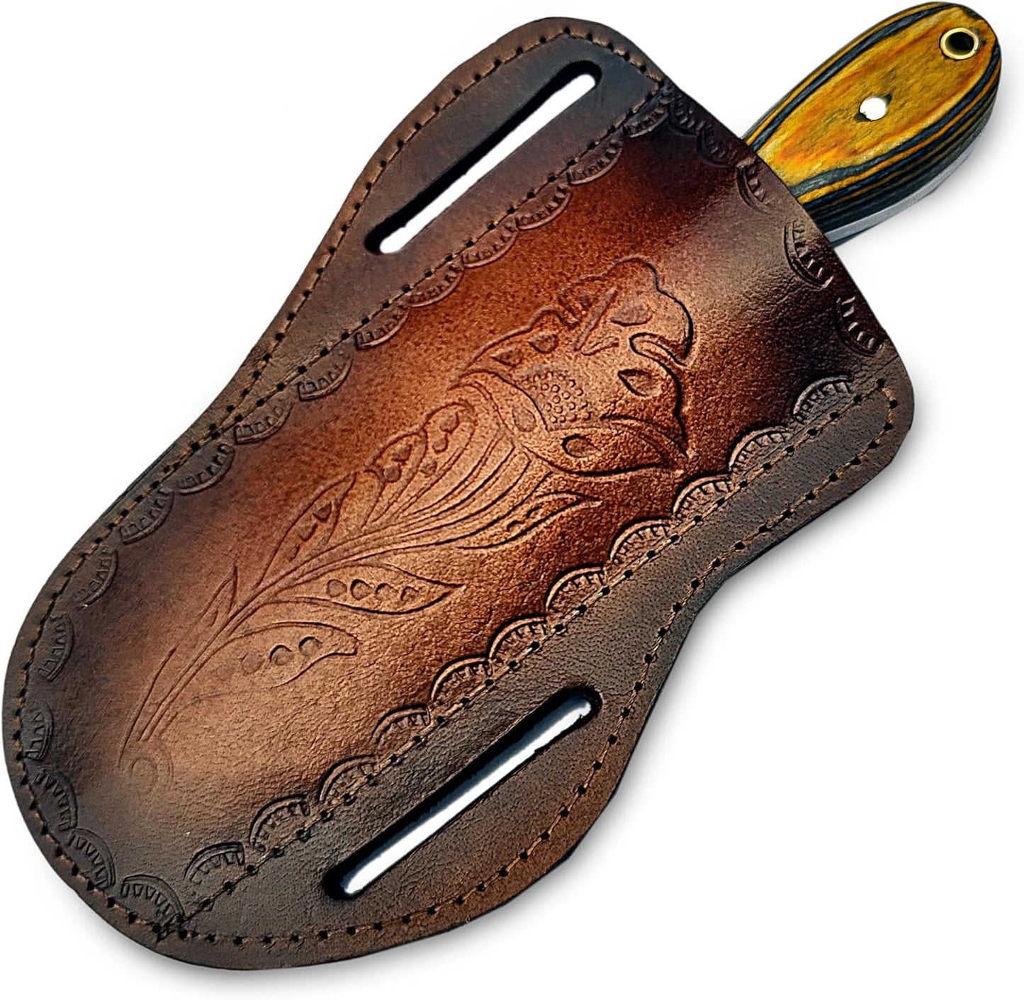 Handmade D2 Steel Bull Cutter Knife With Sheath 8 Inches Fixed Blade Knife Best For Camping Hunting 1