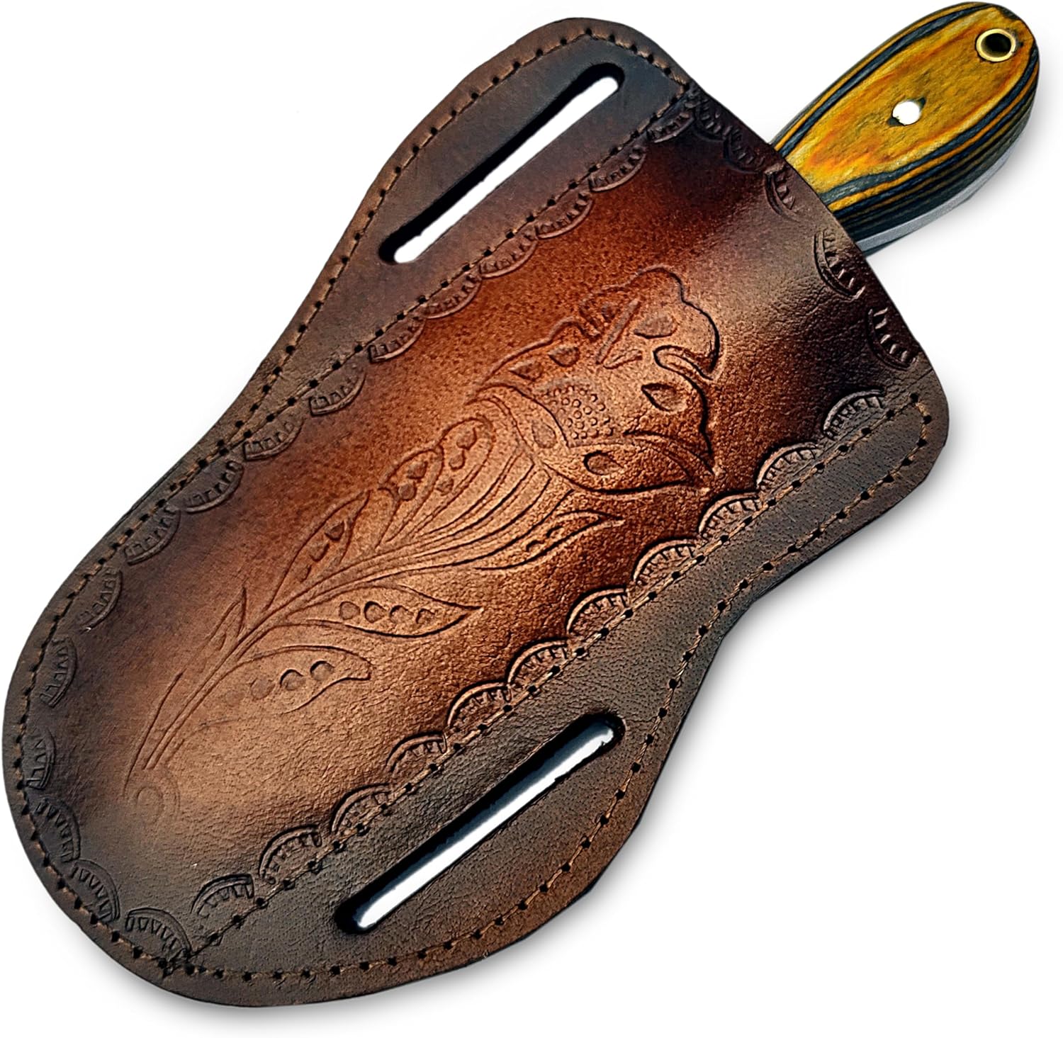 Handmade D2 Steel Bull Cutter Knife With Sheath 8 Inches Fixed Blade Knife Best For Camping Hunting 1