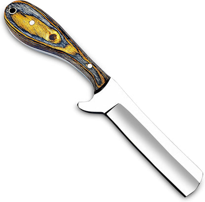 Handmade D2 Steel Bull Cutter Knife With Sheath 8 Inches Fixed Blade Knife Best For Camping Hunting 3
