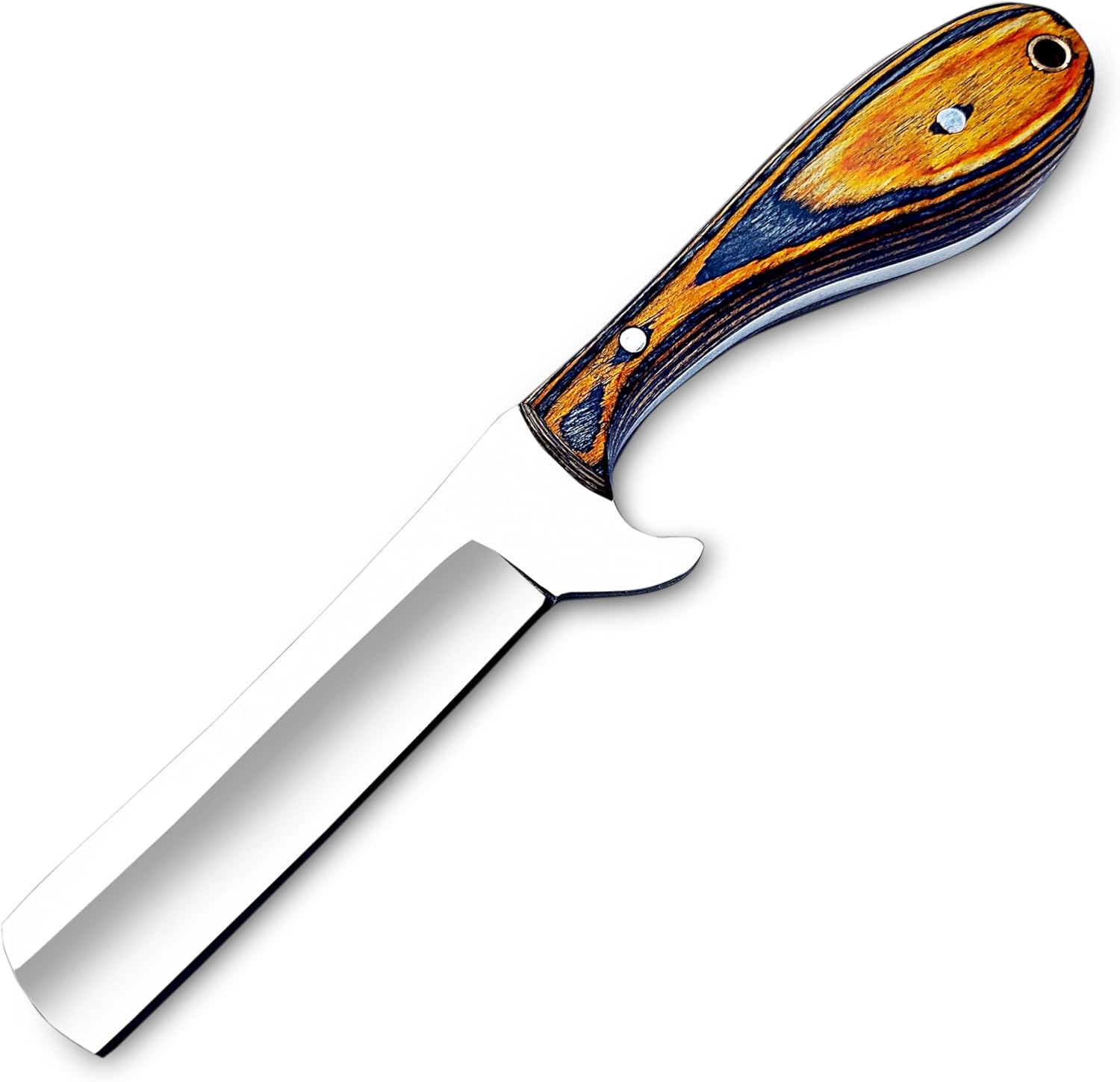Handmade D2 Steel Bull Cutter Knife With Sheath 8 Inches Fixed Blade Knife Best For Camping Hunting 5