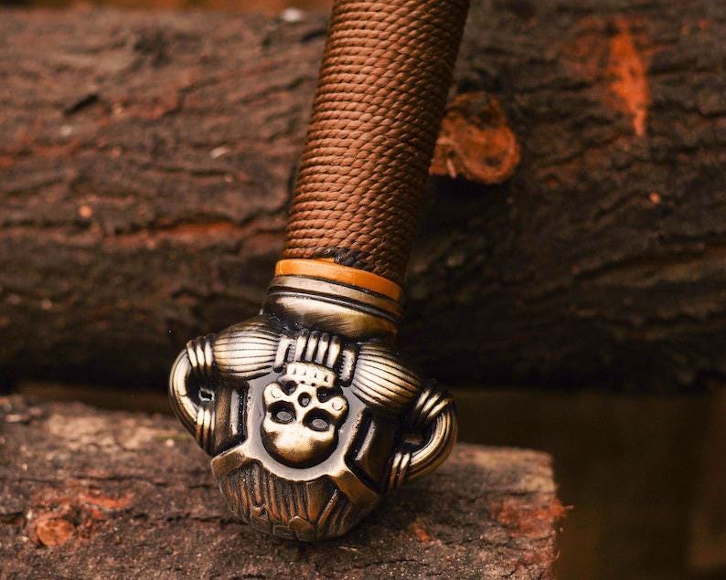 Hand Forged Conan The Barbarian Engraved Sword Steel Sword Sword With Sheath Best Gift For Wedding