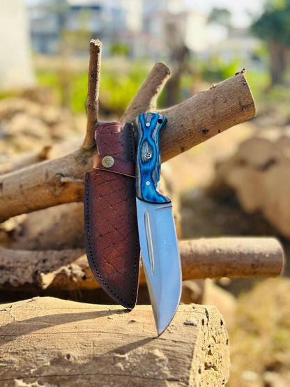Handmade Viking Skinner Knife With Sheath For Camping And Outdoor Use Pocket Size Skinner 1