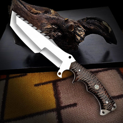 Handmade Tracker Knife With Sheath Outdoor Knife Survival Knife Camping Knife D2 Steel Tracker Knif 1