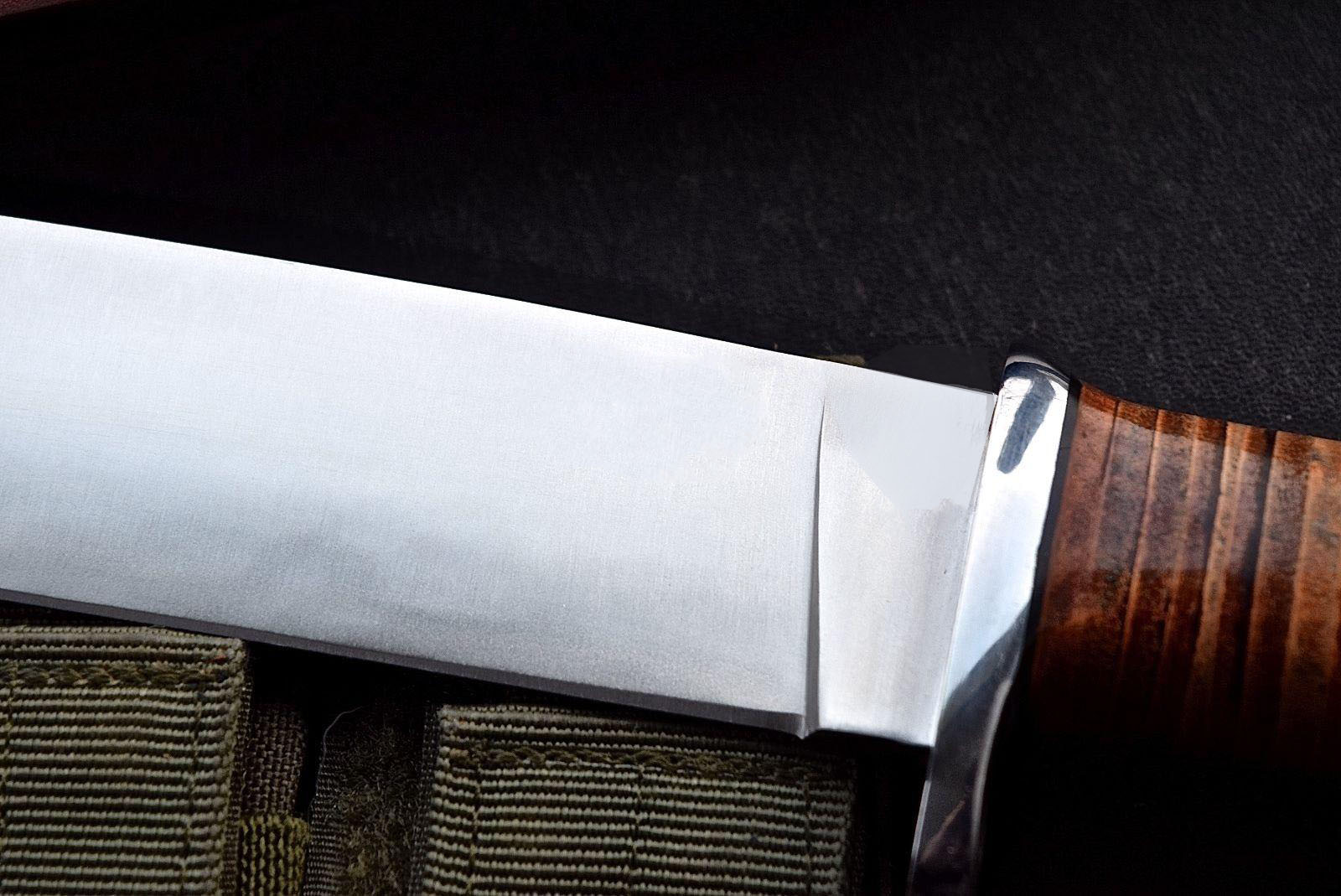 Full Tang Custom Handmade Pure Steel Crocodile Knife With Leather Sheathgift For Himherxmas Gifts 2