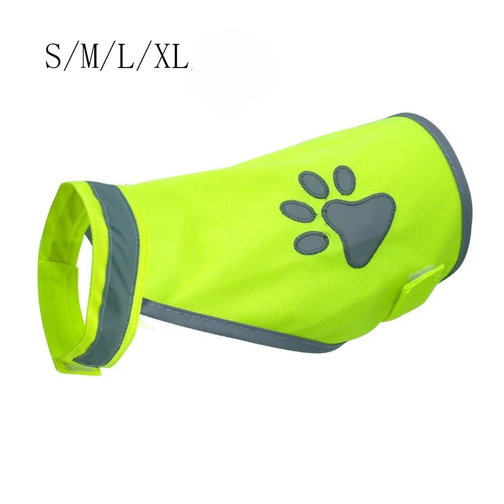 Reflective HiVis Dog Vest  Safe  Comfortable Pet Jacket For Night Walks 5
