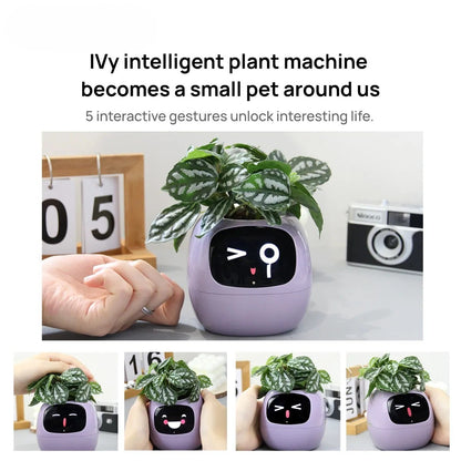 AI Smart Planter With 7 Sensors  49 Expressions For Easy Plant Care 4