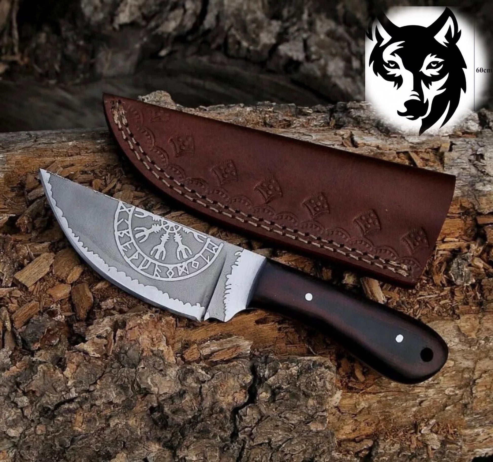 Devotion Edge Handmade Carbon Steel Skinner Knife With Bespoke Leather Cover Best Gift For Christma 4