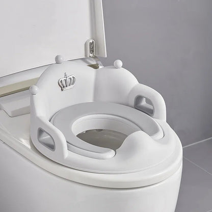Baby & Toddler Potty Training Toilet Seat Ring with Cushion