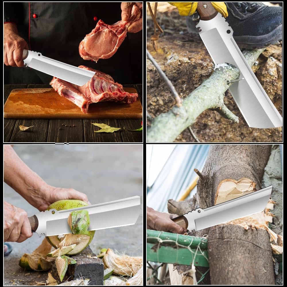 Survival Machete Knife With Sheath For Cutting Trees For Yard Work And For Bushcrafting Machete Sic 3