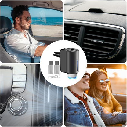 Intelligent Car Air Freshener for Odor Removal