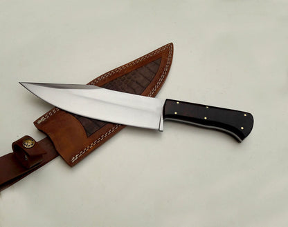 Custom handmade d2 tool steel bowie knife ,gift for him/her"