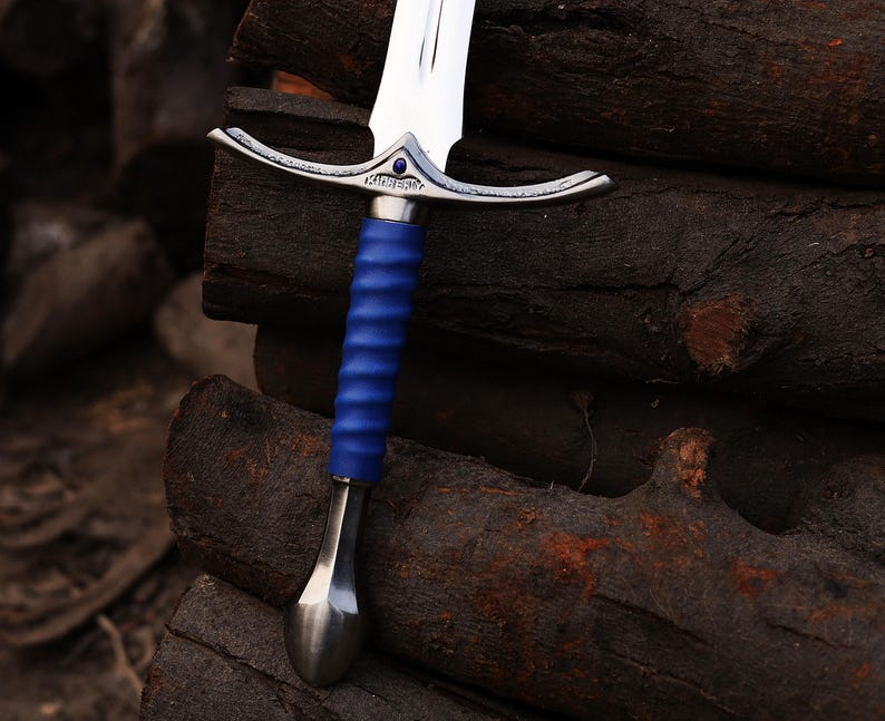 Custom Handmade Stainless Steel Sword With Scabbard For Men  Viking Sword Best Ever Gift For Cyber  3