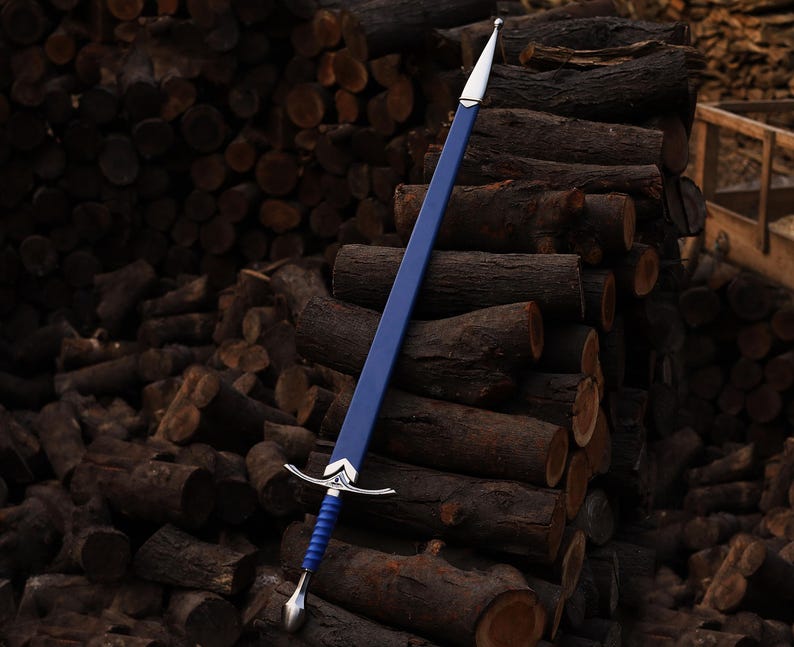 Custom Handmade Stainless Steel Sword With Scabbard For Men  Viking Sword Best Ever Gift For Cyber  4