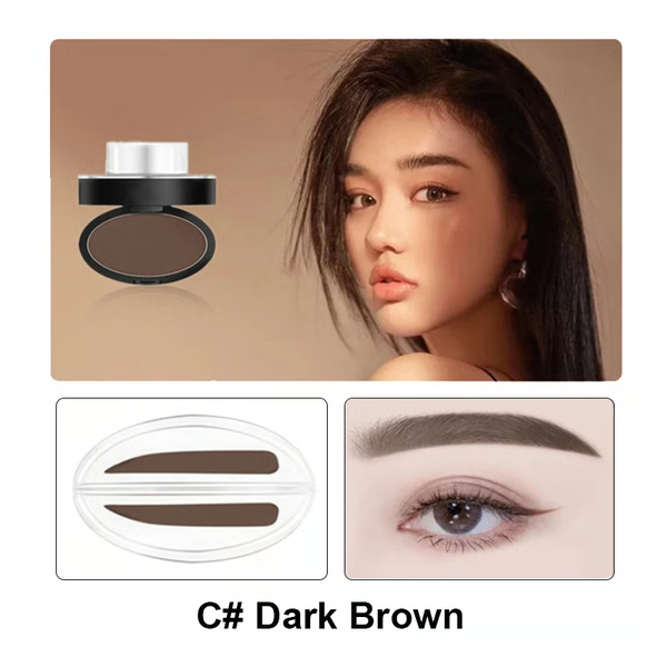 Waterproof Easy Eyebrow Stamp Kit 8